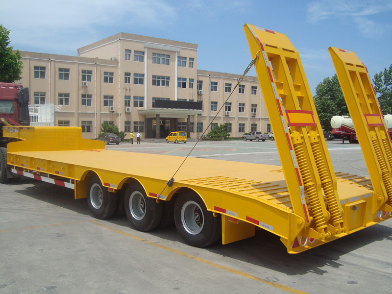 100 Ton Lowbed Semi Trailer for Sale