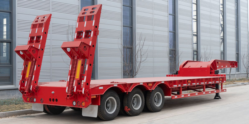 Custom Lowbed Semi Trailer