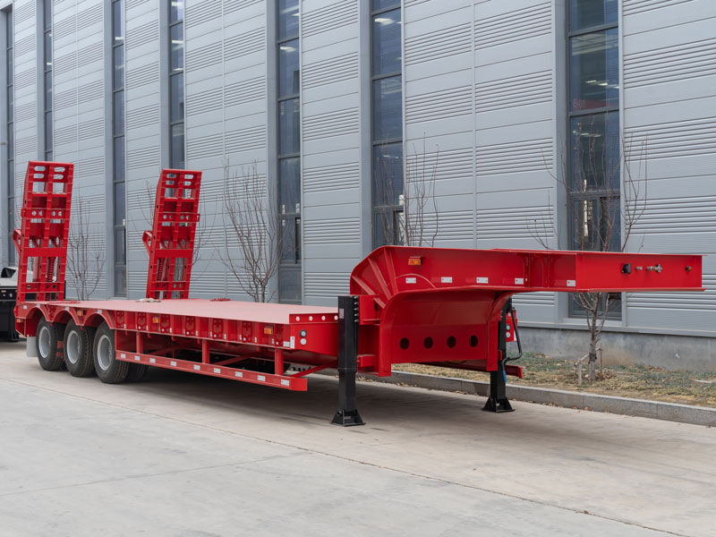 Custom Lowbed Semi Trailer for Sale