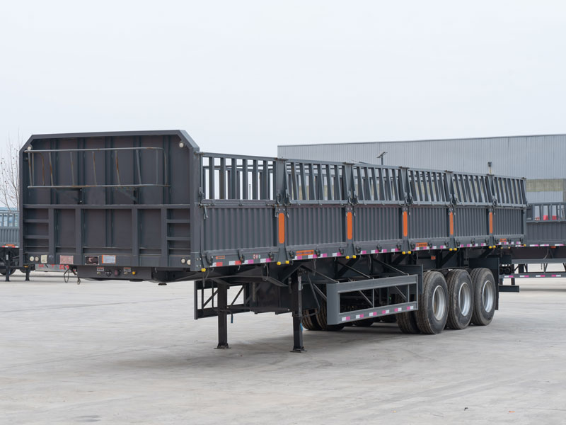 3 Axle Side Tipper Semi Trailer for Sale