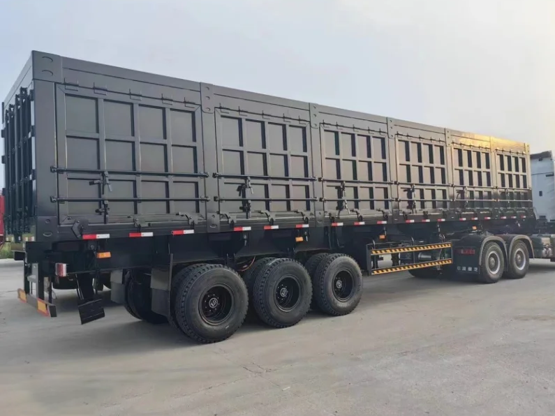 Side Dump Semi Trailer for Sale