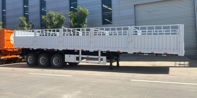 3 Axles Bulk Cargo Semi Trailer for Sale