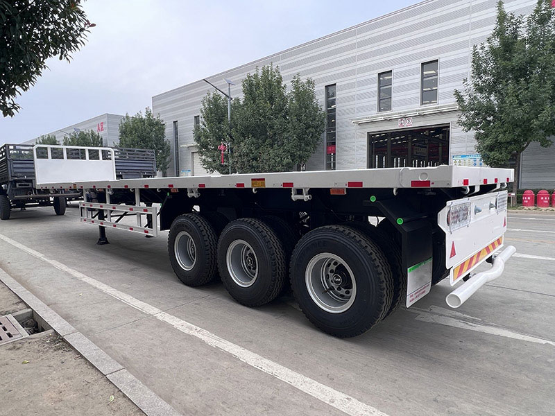 3 Axle 40ft Flatbed Semi Trailer