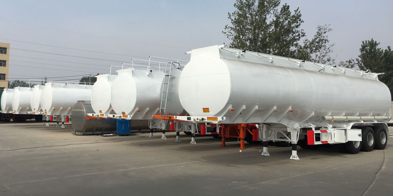 Tank semi trailer shipped to Saudi Arabia