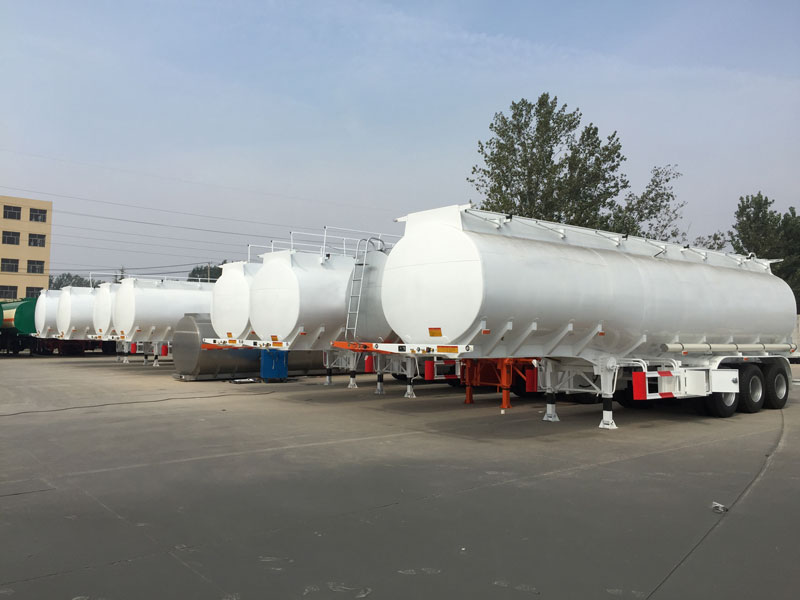 Tank semi trailer shipped to Saudi Arabia