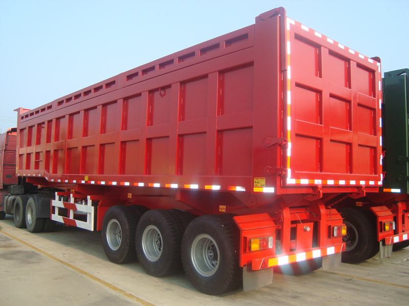 100 Ton Tipper Semi Trailer for Sale