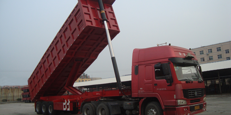 100 Ton Tipper Semi Trailer for Sale