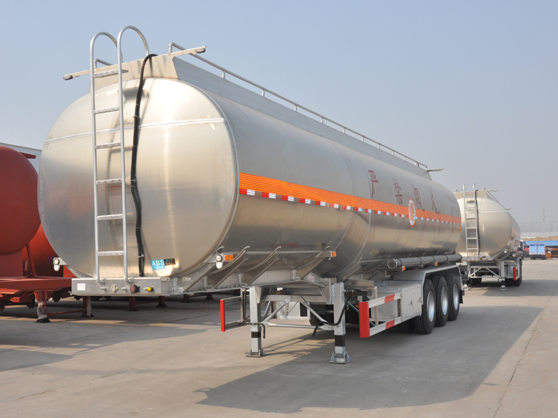 45000 Liters Aluminum Fuel Tanker Trailer for Sale