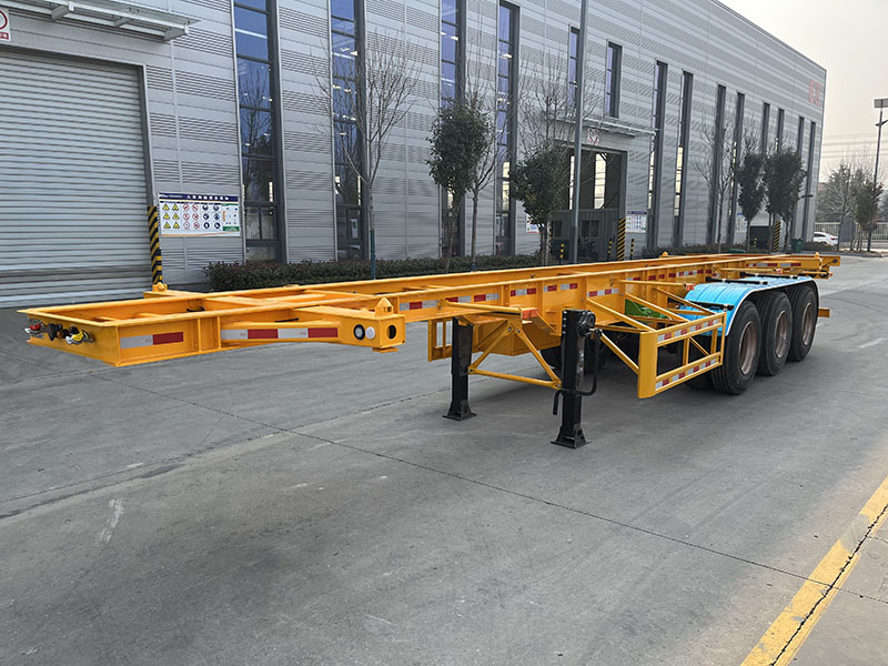 2/3/4 Axles Container Chassis Trailer for Sale