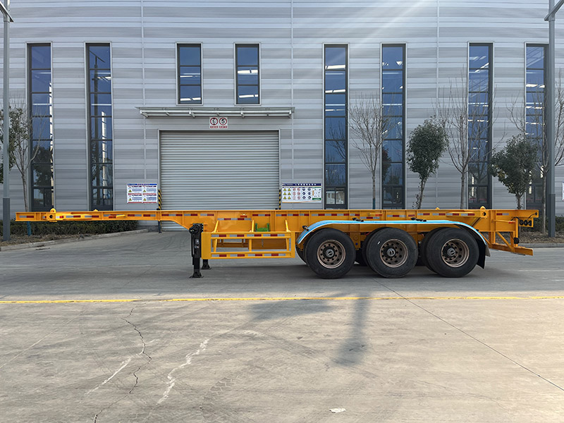 2/3/4 Axles Container Chassis Trailer for Sale