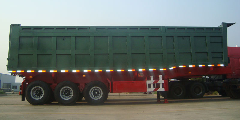 3 Axles Dump Semi Trailer for Sale